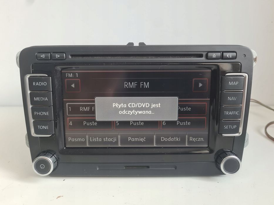 Radio nawigacja Rns510 vw golf v vi passat b6 b7 touran jetta t5…
