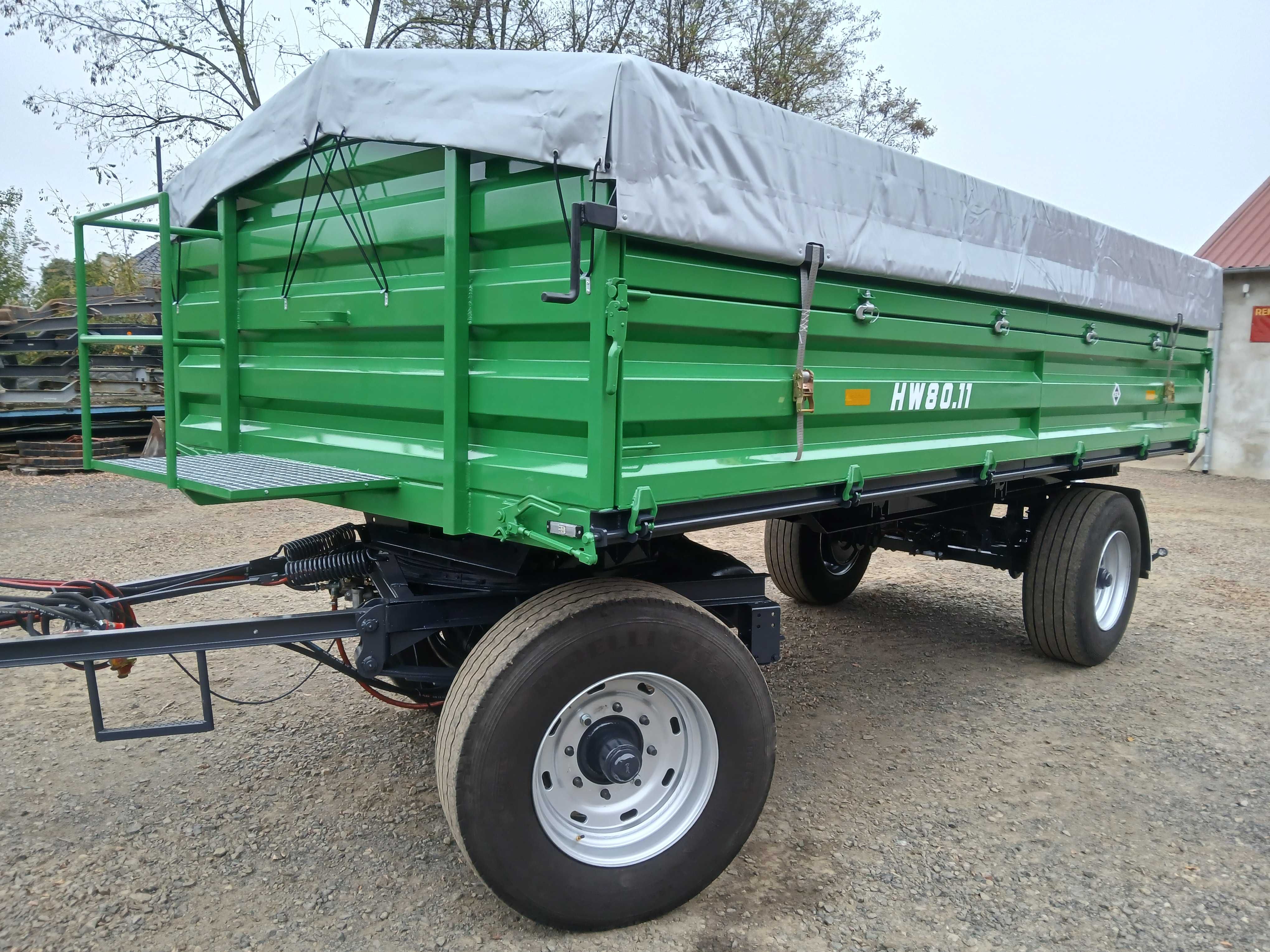 Przyczepa HL 8011  z dokumentami HW 8011
