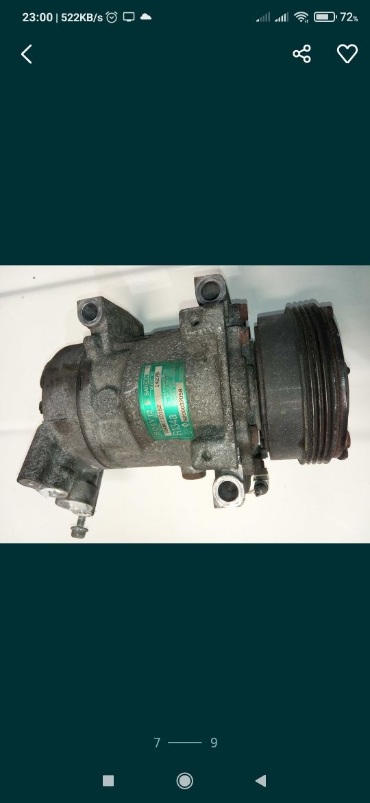Clio Bloco completo~ caixa de velocidades~ compressor ar condicionado