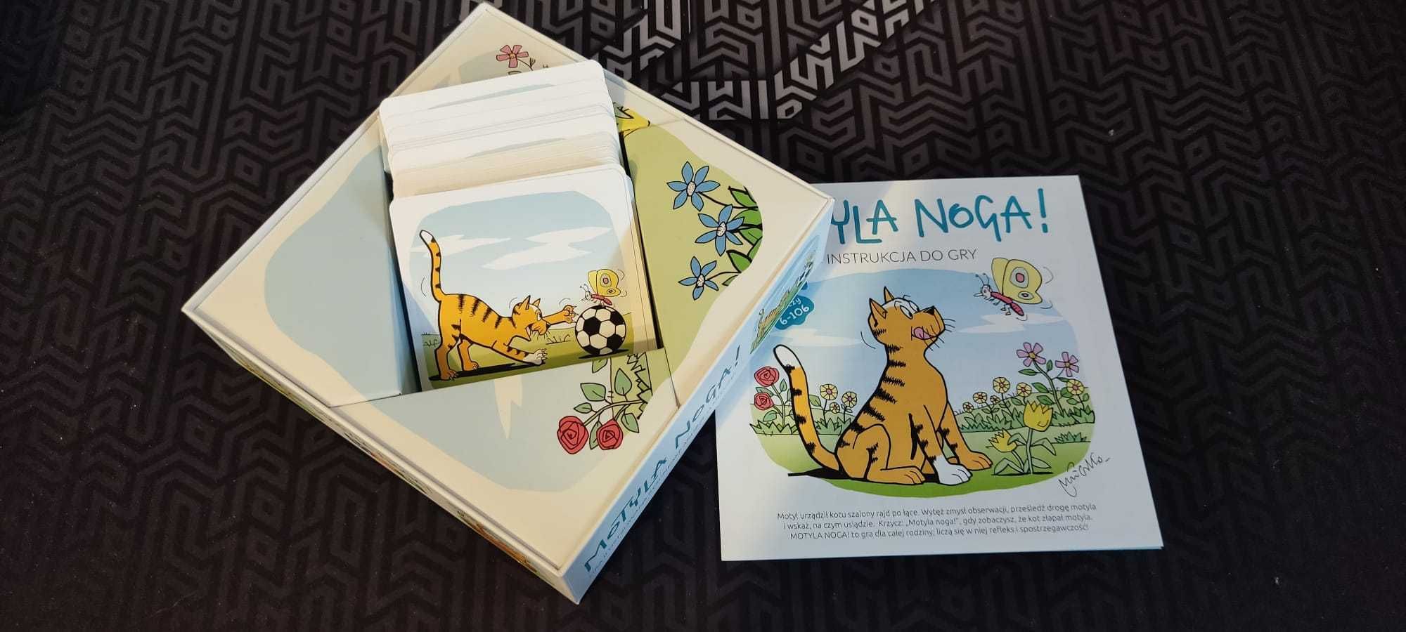 Gra Karciana Motyla Noga