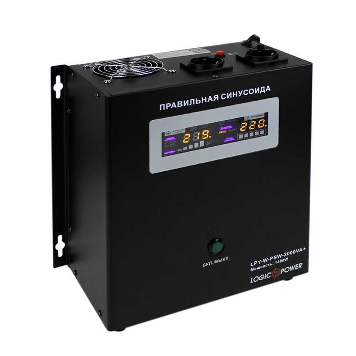 Бесперебойник ИБП LogicPower 24V LPY-W-PSW-2000VA 1400Вт W 10A 20A ДБЖ