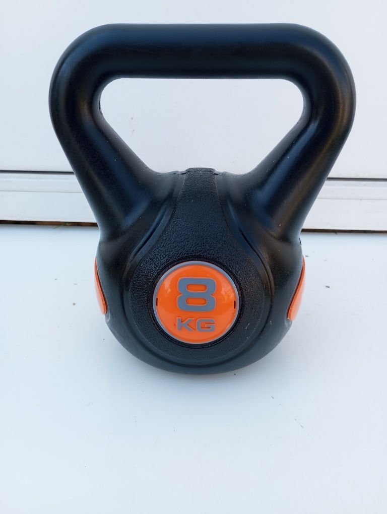 Kettlebell Movit siłownia fitness 8 kg z małą wadą