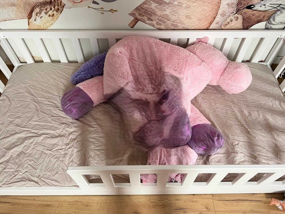 Łóżko dziecięce Ryś Classic Plus + materac Baby Care