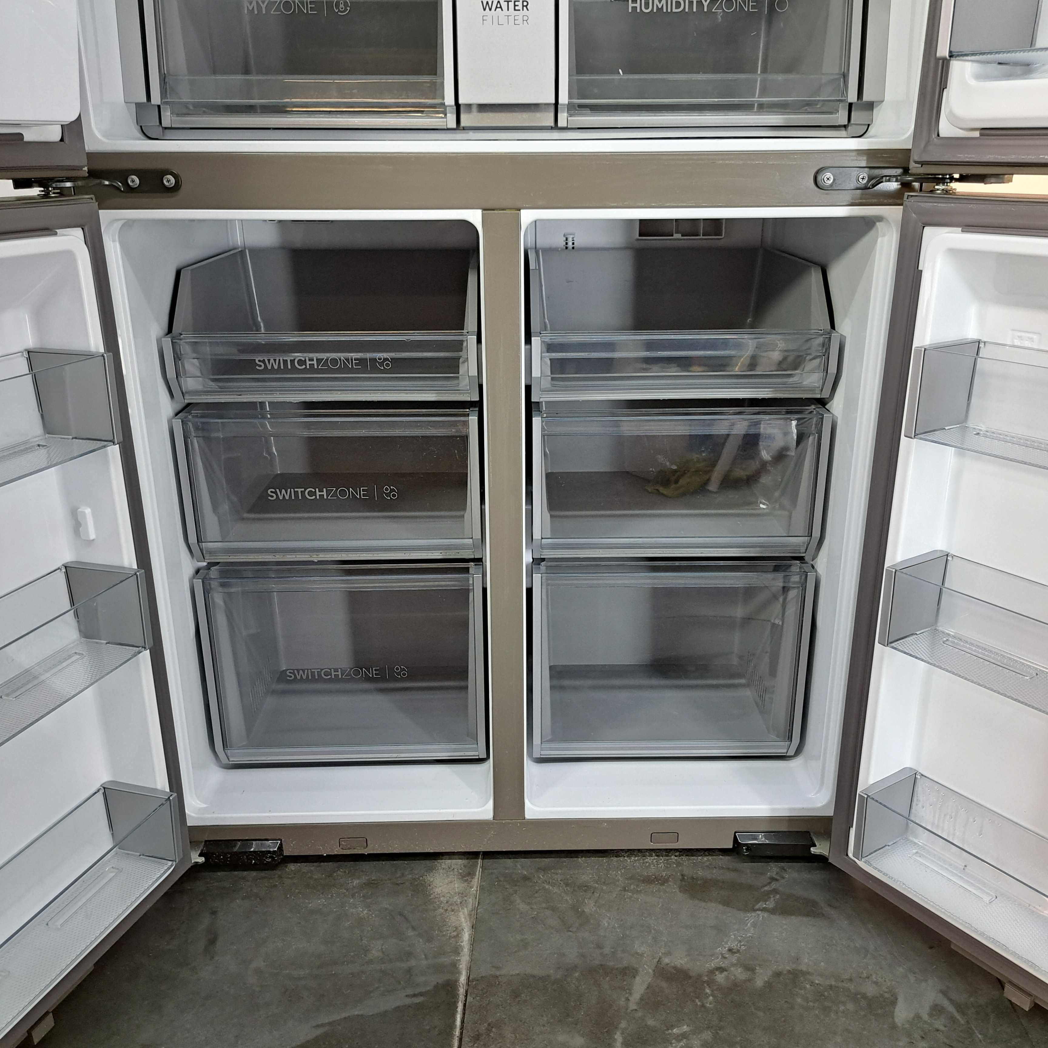 LODÓWKA HAIER HCR7918EIMP [12mscy-gwar] E/NoFrost/38dB/177,5cm wys