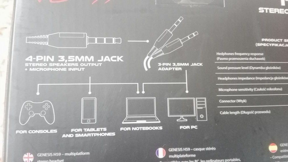 Słuchawki gamingowe nauszne