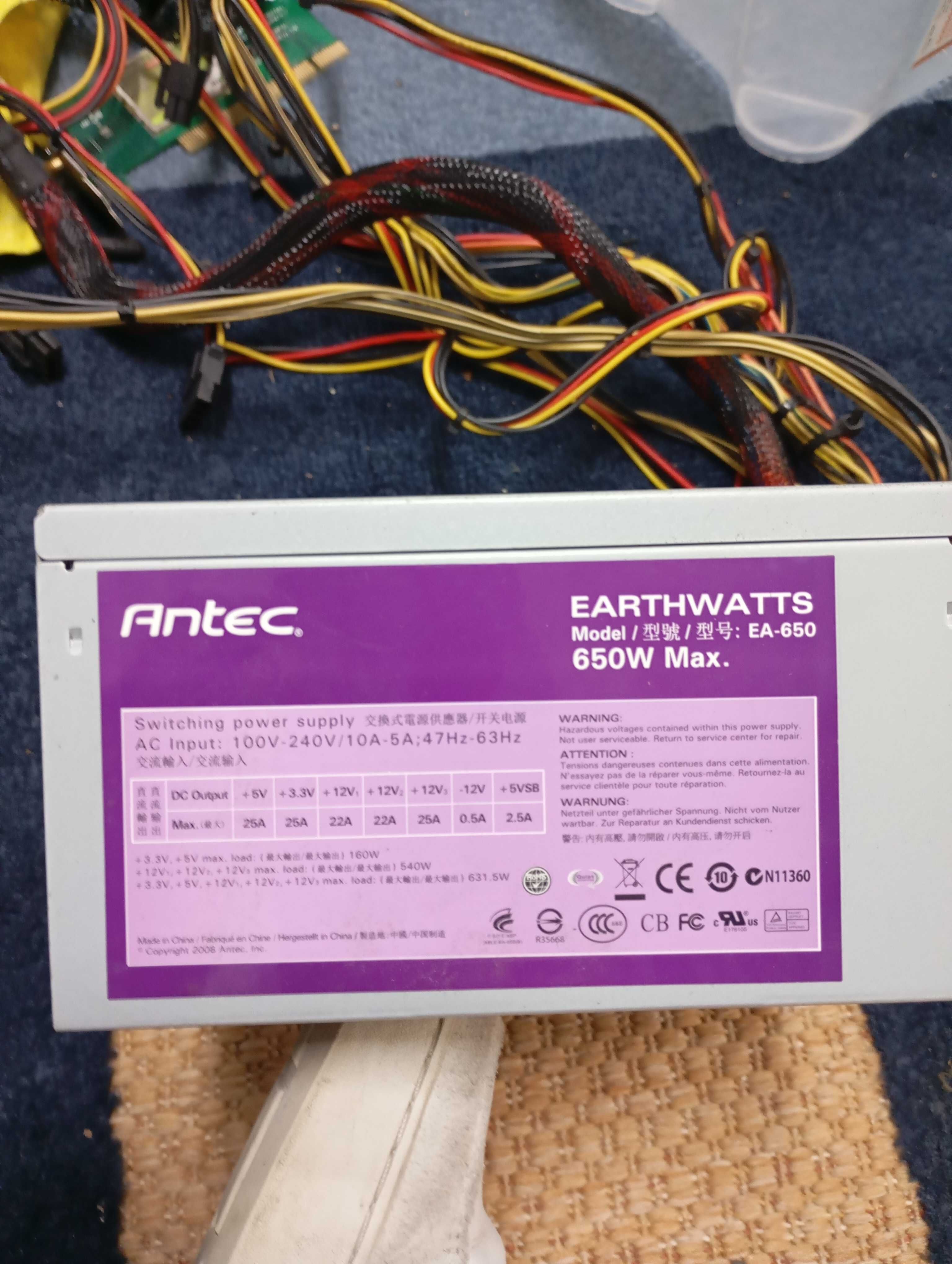 Fonte alimentação ANTEC 650W