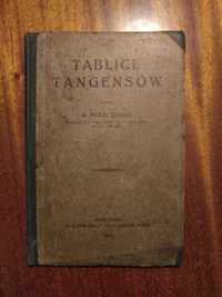 Tablice tangensów 1919