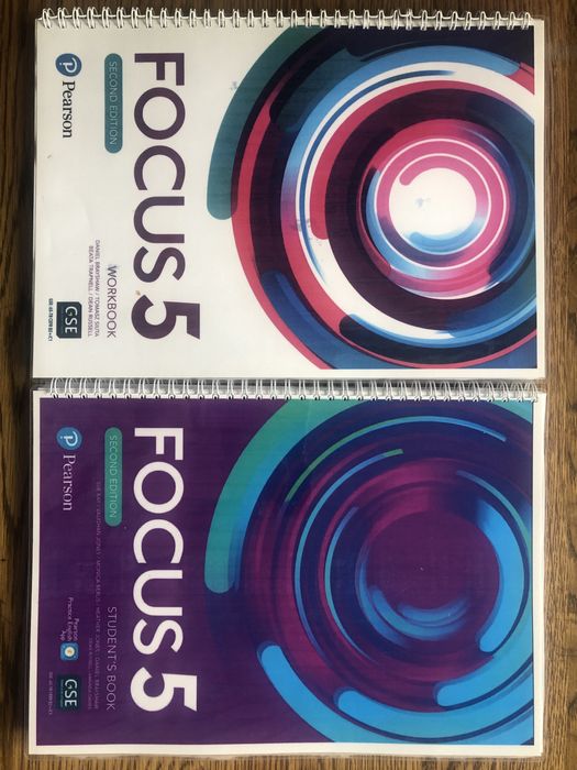 Focus 1, 2, 3, 4, 5 Student`s book+ Workbook, комплект