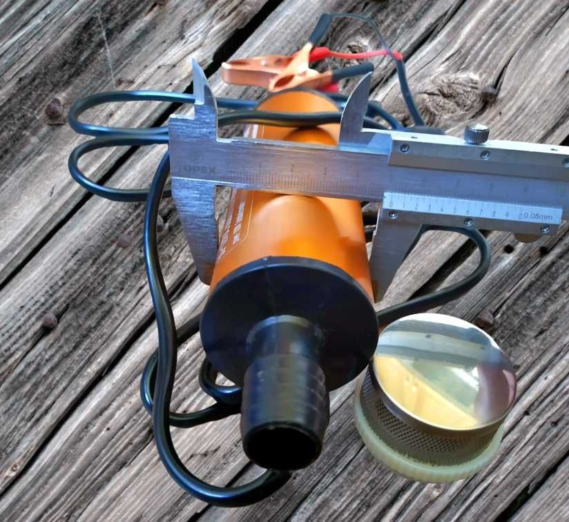 Топливный насос для перекачки топлива воды палива 12-24V Помпа 38-51мм