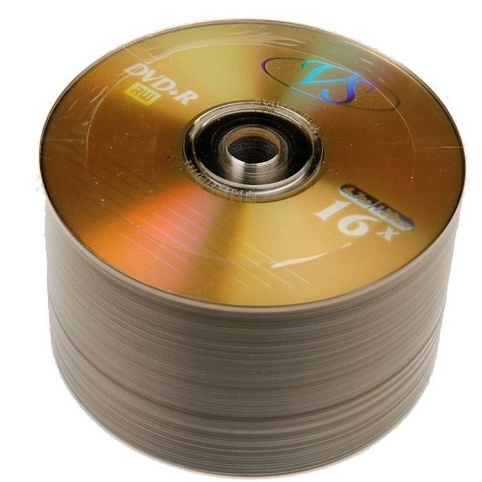 CD/DVD/BD DVD-R 4.7GB 16Х чистые диски ОПТ
