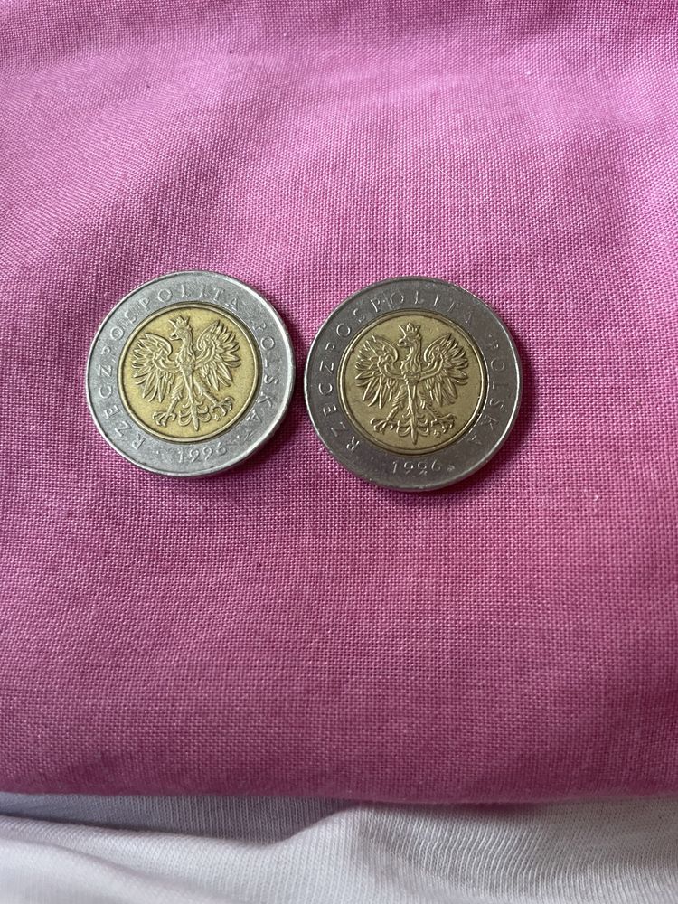 Monety 5 zł rok 1996