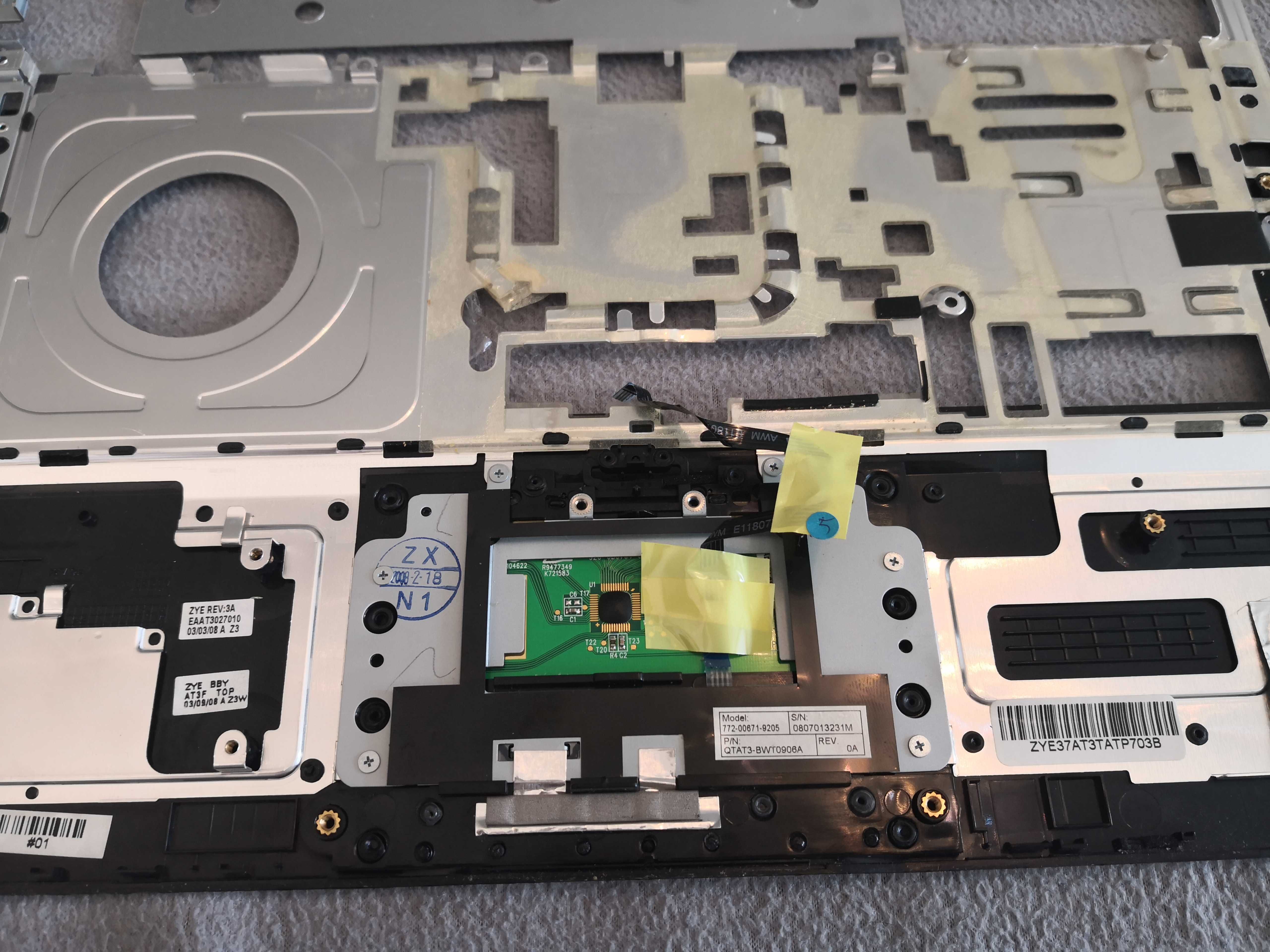 Touchpad + obudowa do laptopa hp pavilion dv6700