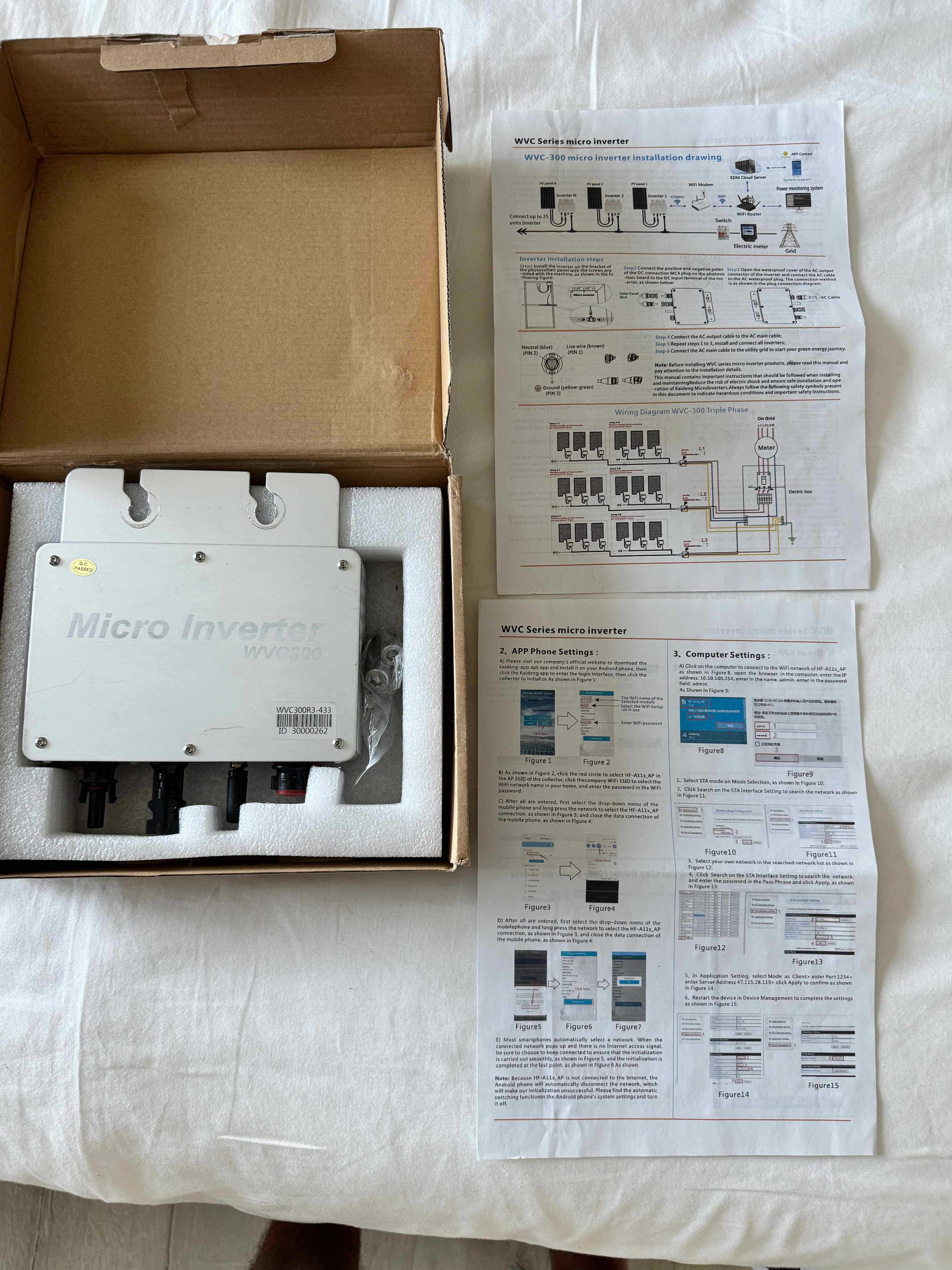 microinversor solar wvc 300