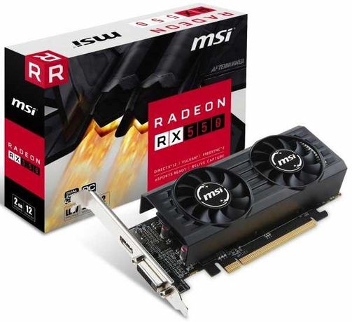 Видеокарта MSI Radeon RX 550 GDDR5 2Гб гарантия