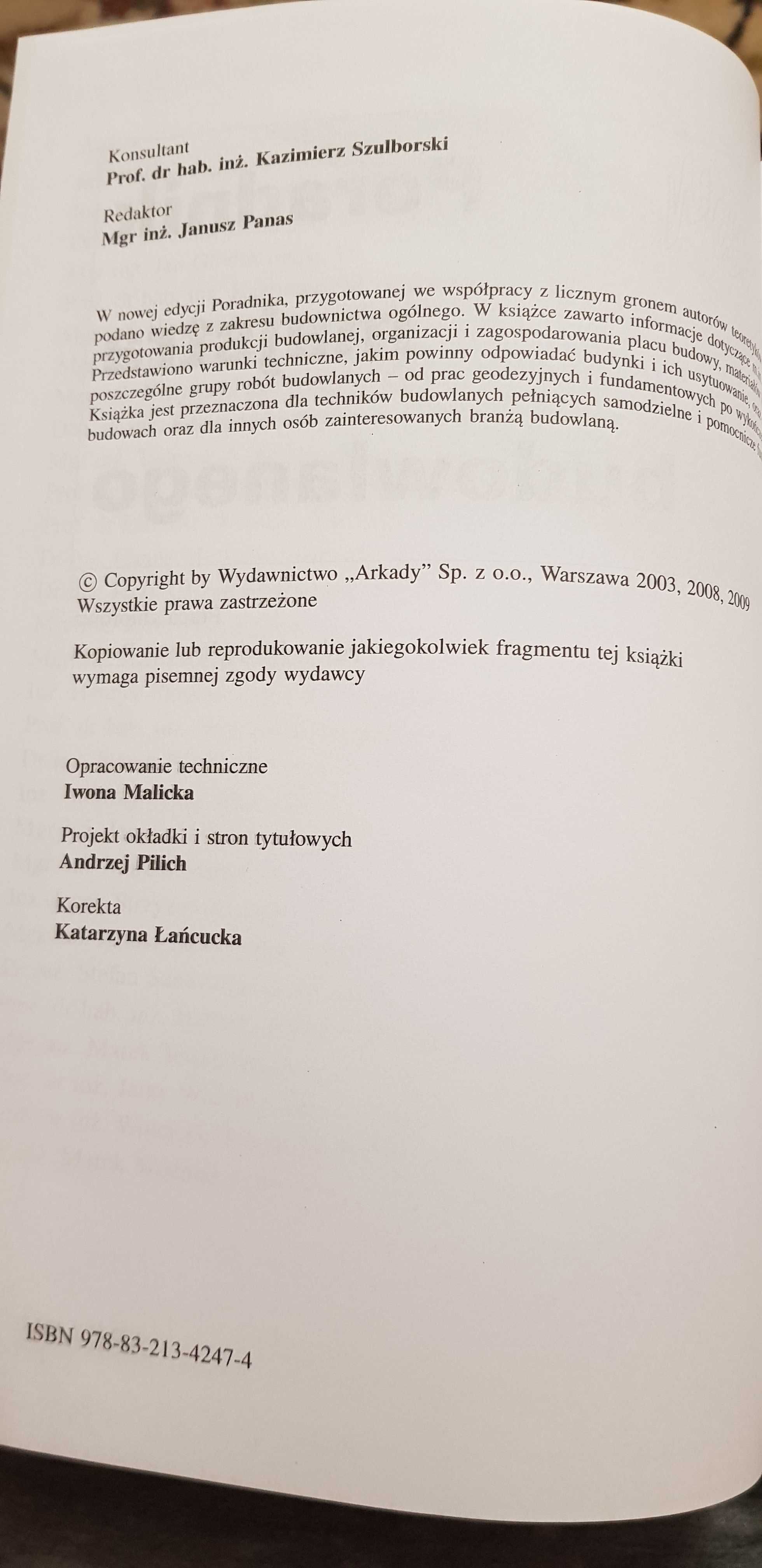 Nowy Poradnik Majstra Budowlanego