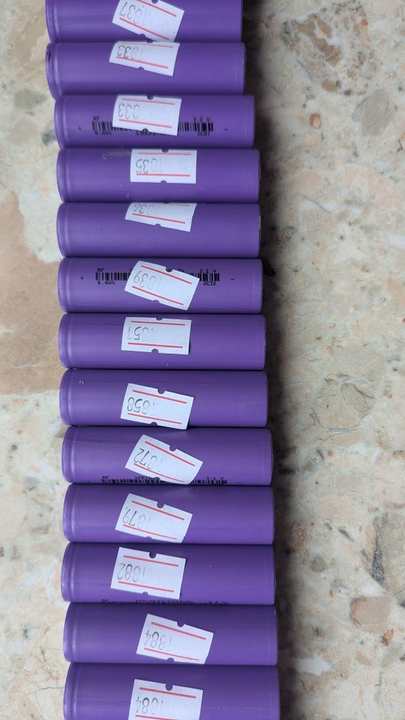 Акумулятори IFR18650-2000mAh 3.2v lifepo4