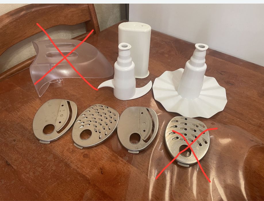 Запчастини до кухонного комбайна philips 7735, 7745