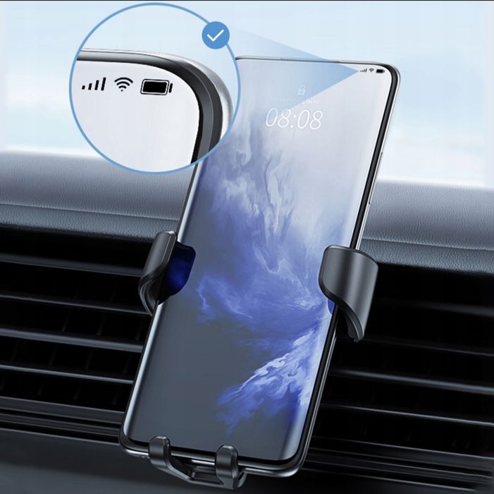 Uchwyt samochodowy do kratki nawiewu