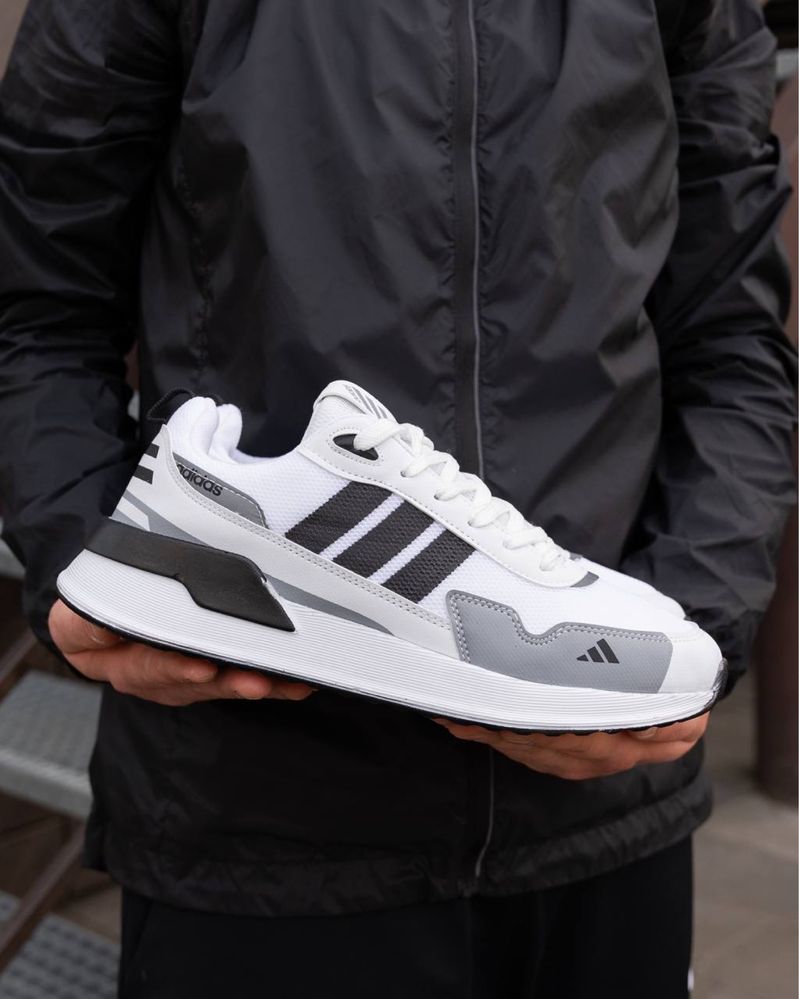 Мужские кроссовки адидас раннинг Adidas Running White 40,41,42