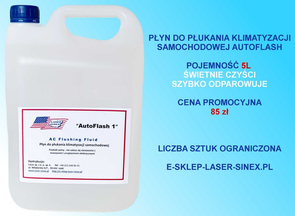 Płyn do płukania klimatyzacji samochodowej