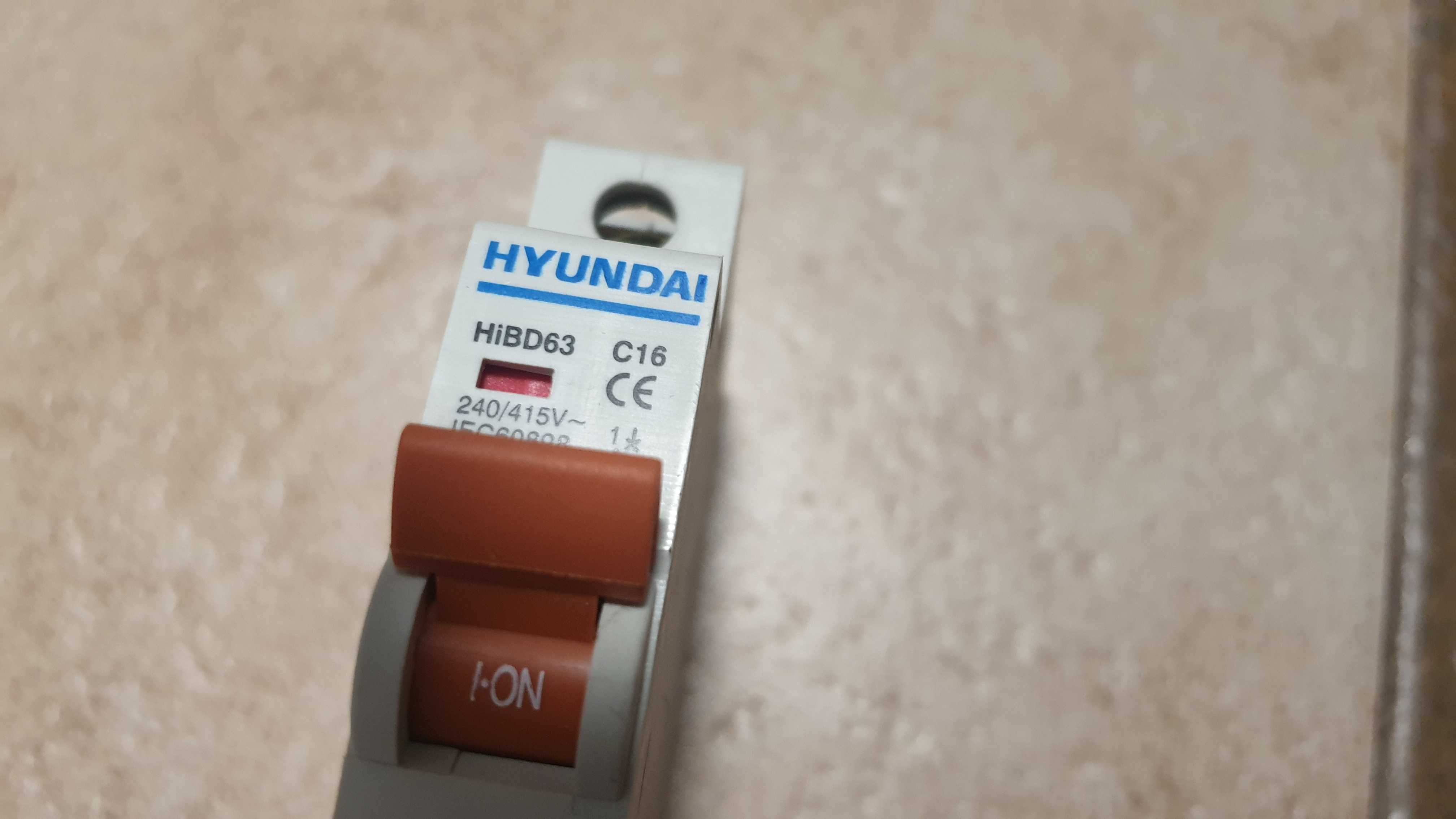 HiBD63 C16 выключатель автоматический Hyundai новый