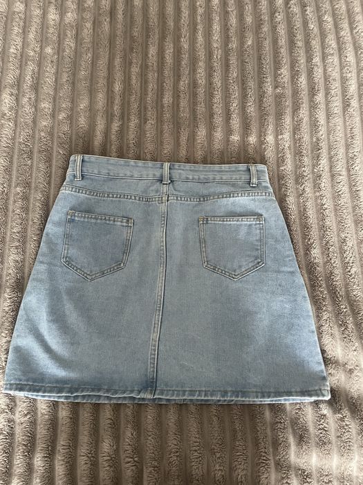 Джинсова коротка спідниця