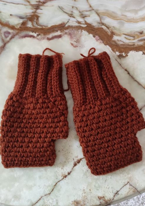 Rękawiczki mitenki ręczna robota