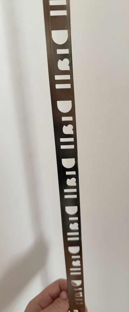 Profil aluminiowy narożny Diall 10mm typ L chrom 1,7m