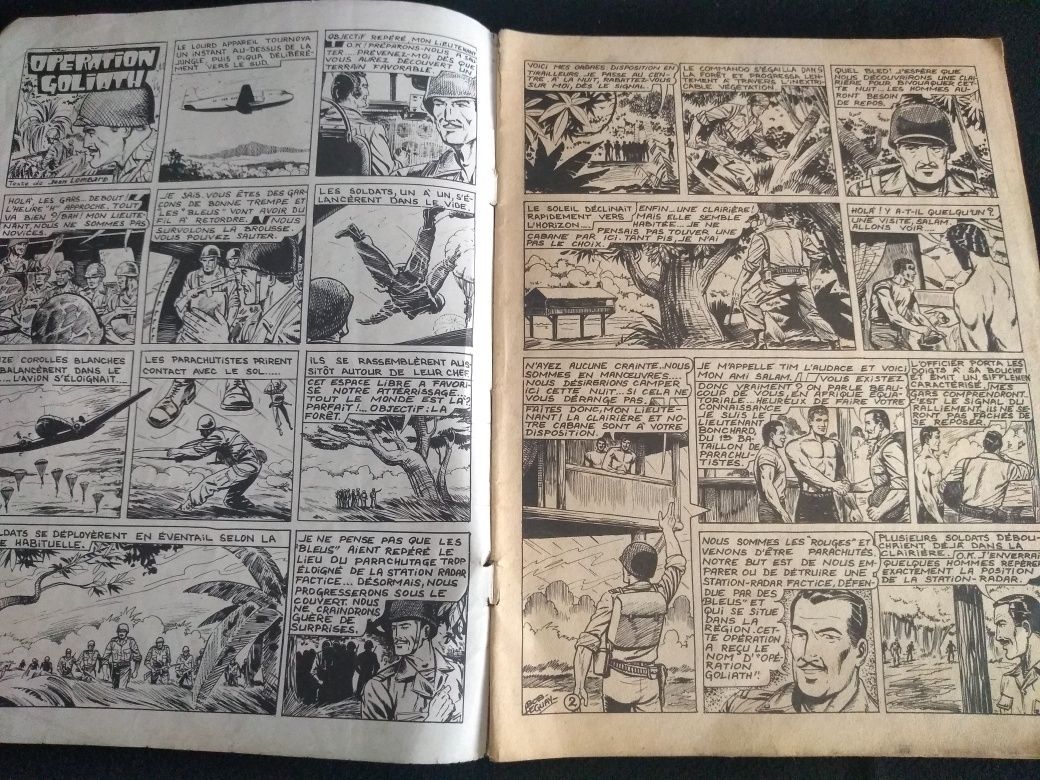 Komiks Ardan Operacja Goliat 1956 No. 50