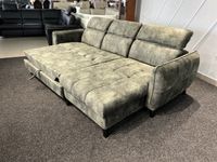 Новий розкладний диван з нішею тканина