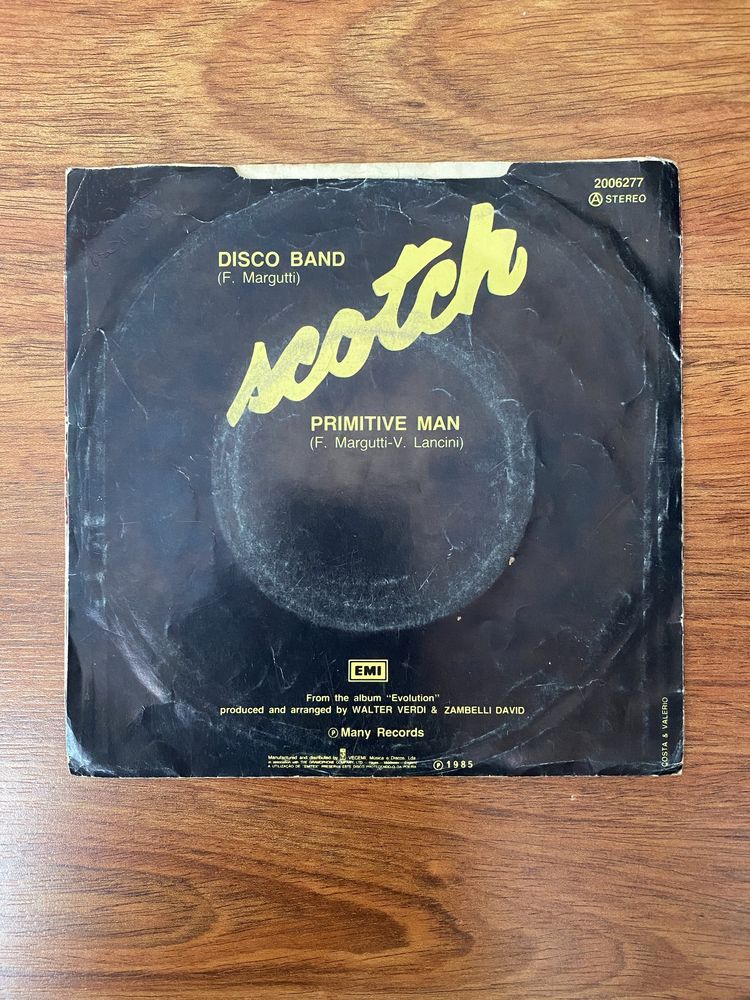 Vinil “Scotch - Primitive Man / Disco Band”