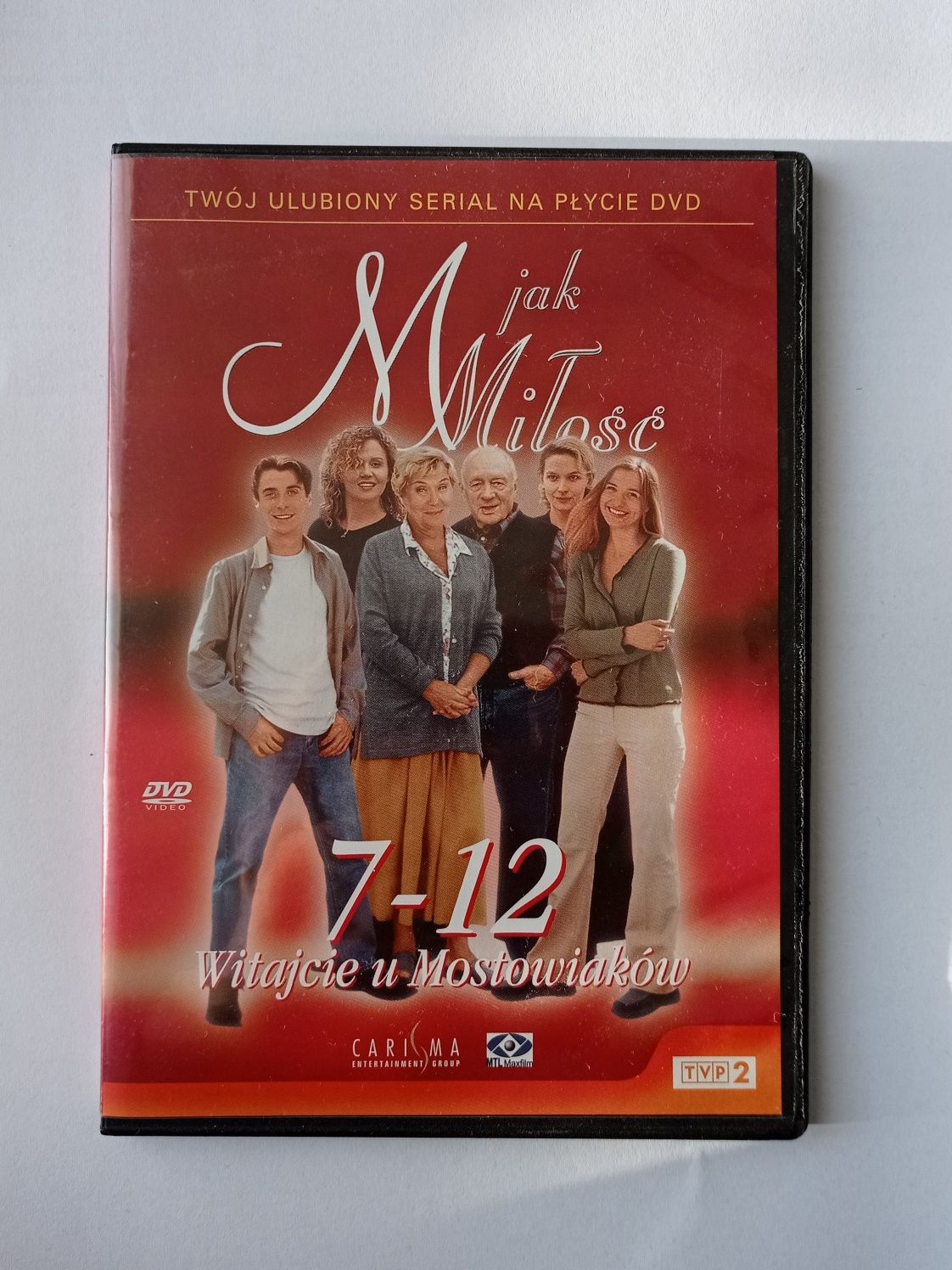 M jak Miłość odcinki 7-12 (2000) 1 płyta DVD okazja używana