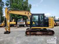 Caterpillar 312 E  WIDEO Dodatkowa hydraulika szybkozłącze Verachtert 313 140 ZX DX EC PC