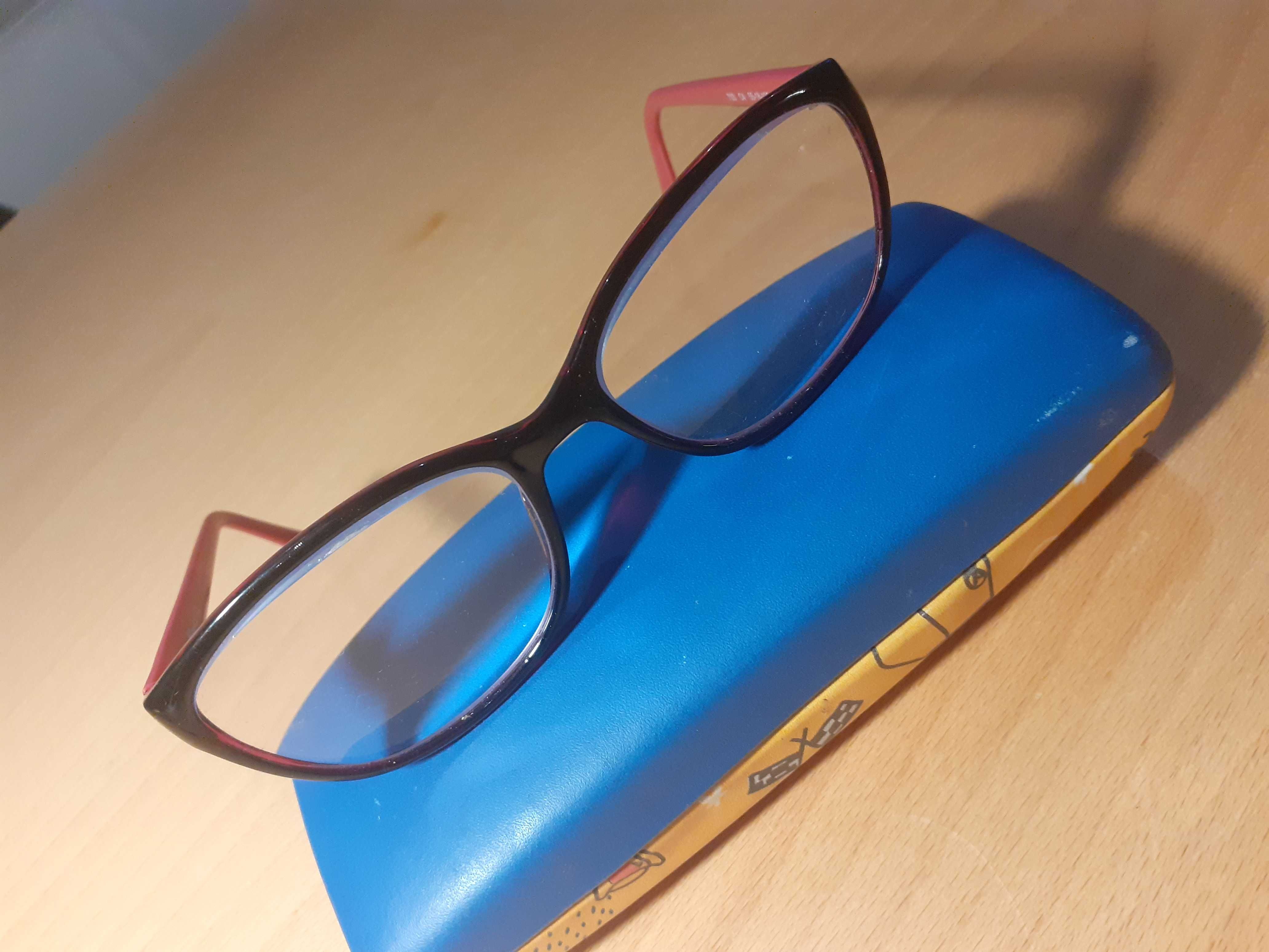 Oprawki do Okularów damskie czerwone różowe okulary tanio