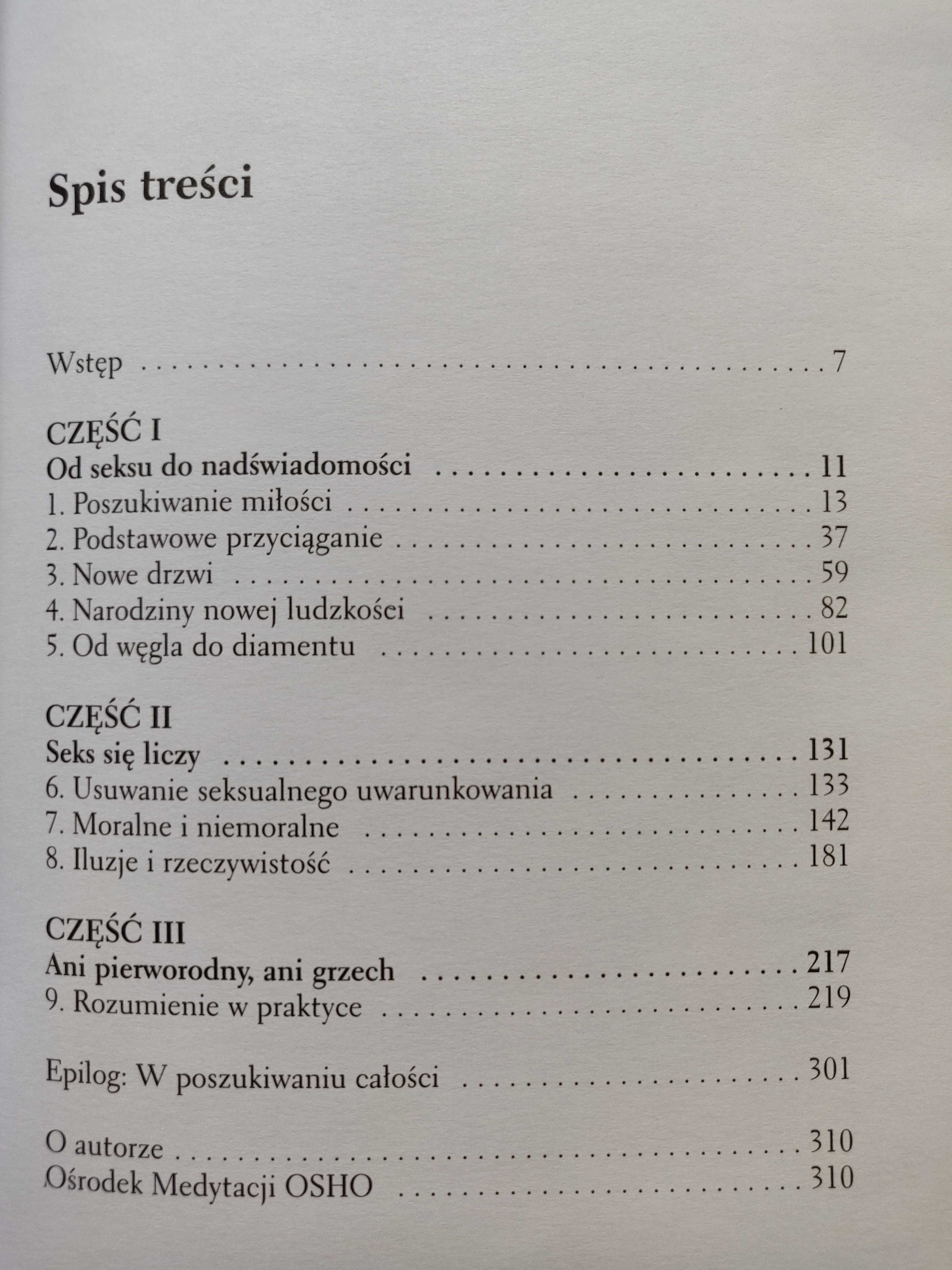Seks się liczy. Od seksu do nadświadomości. OSHO