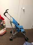 carrinho Azul  passeio para criança marca  Zippy