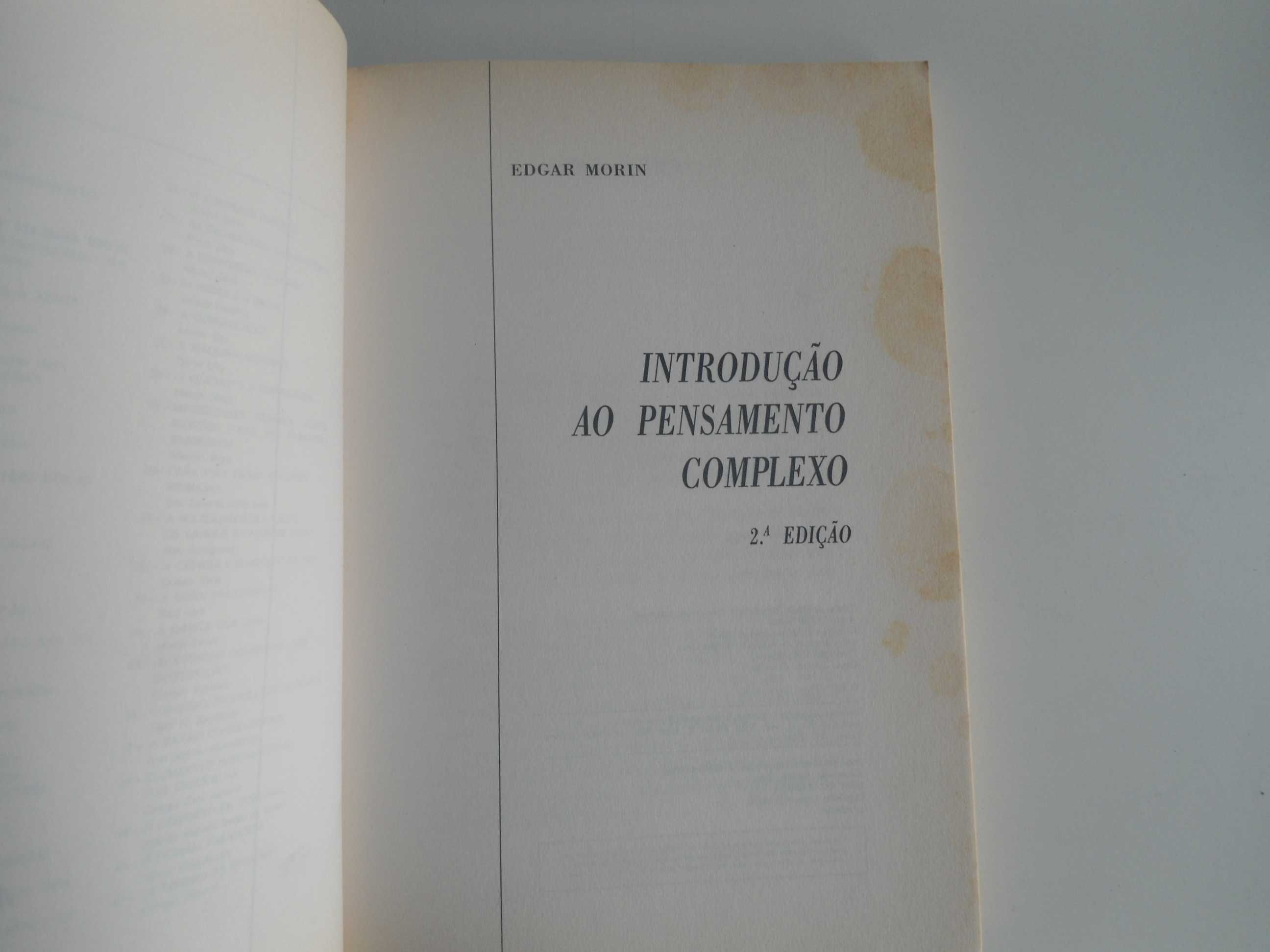 Introdução ao Pensamento Complexo por Edgar Morin