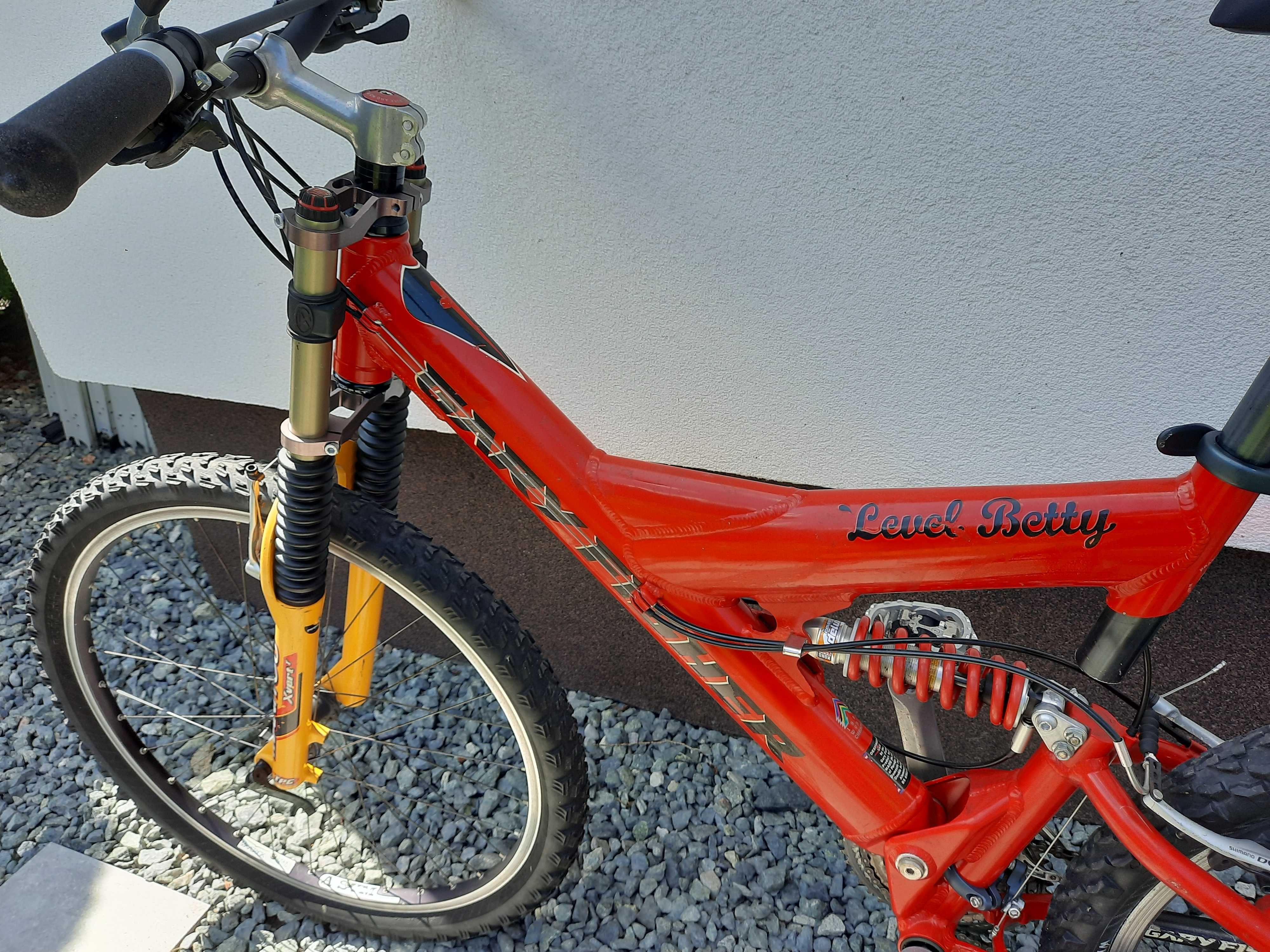 Rower górski mtb full Gary Fischer Level Betty alu rama 18 cali