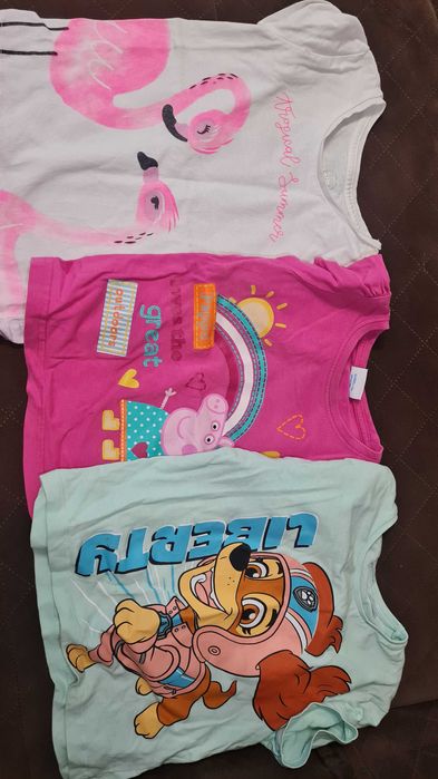 Koszulki z krótkim rękawem r.98