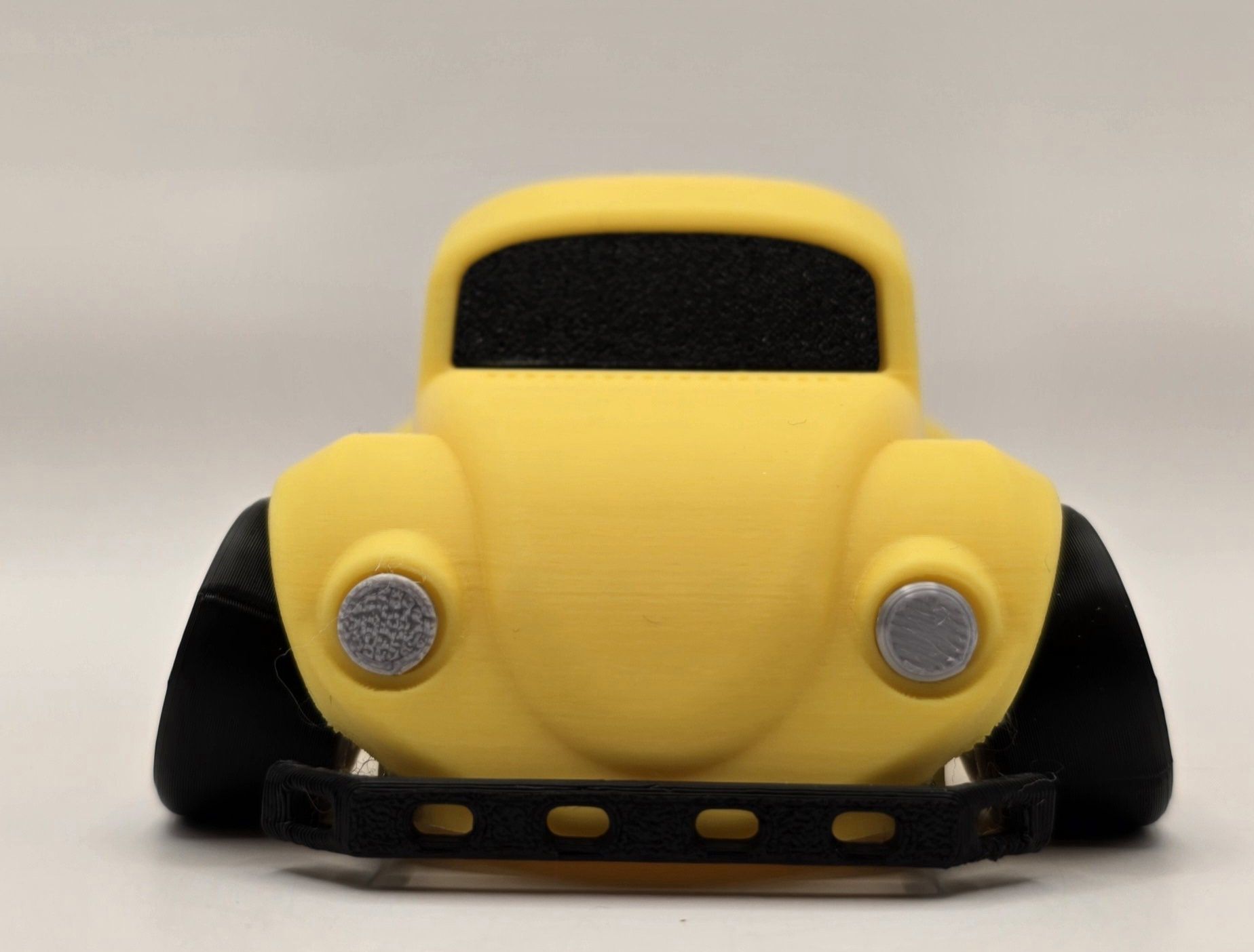 VW Garbus żółty wydruk 3d