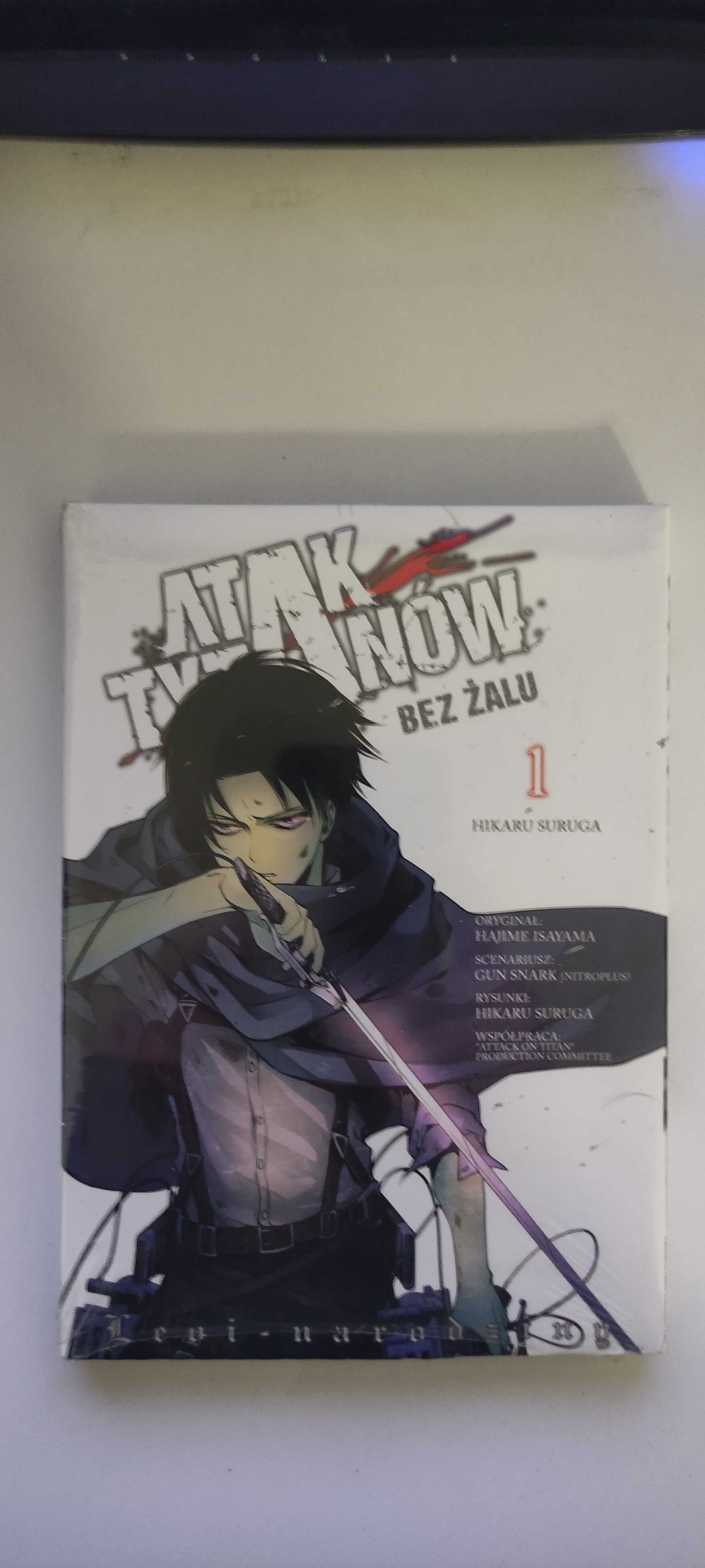 Atak Tytanów Shingeki no Kyojin - Bez żalu tom 1 - folia