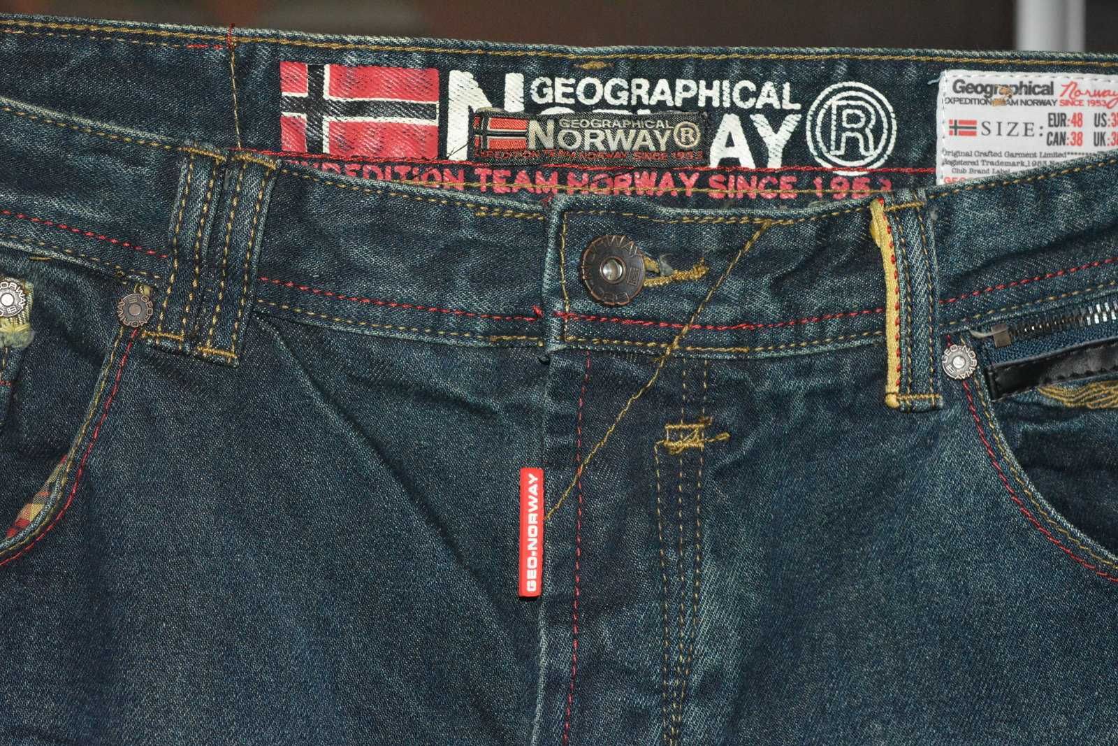 Jeansy Geographical Norway 48 męskie