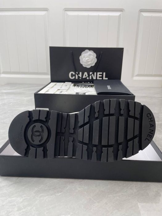 Skórzane Botki Chanel ! Premium jakość! Cały komplet 36-41