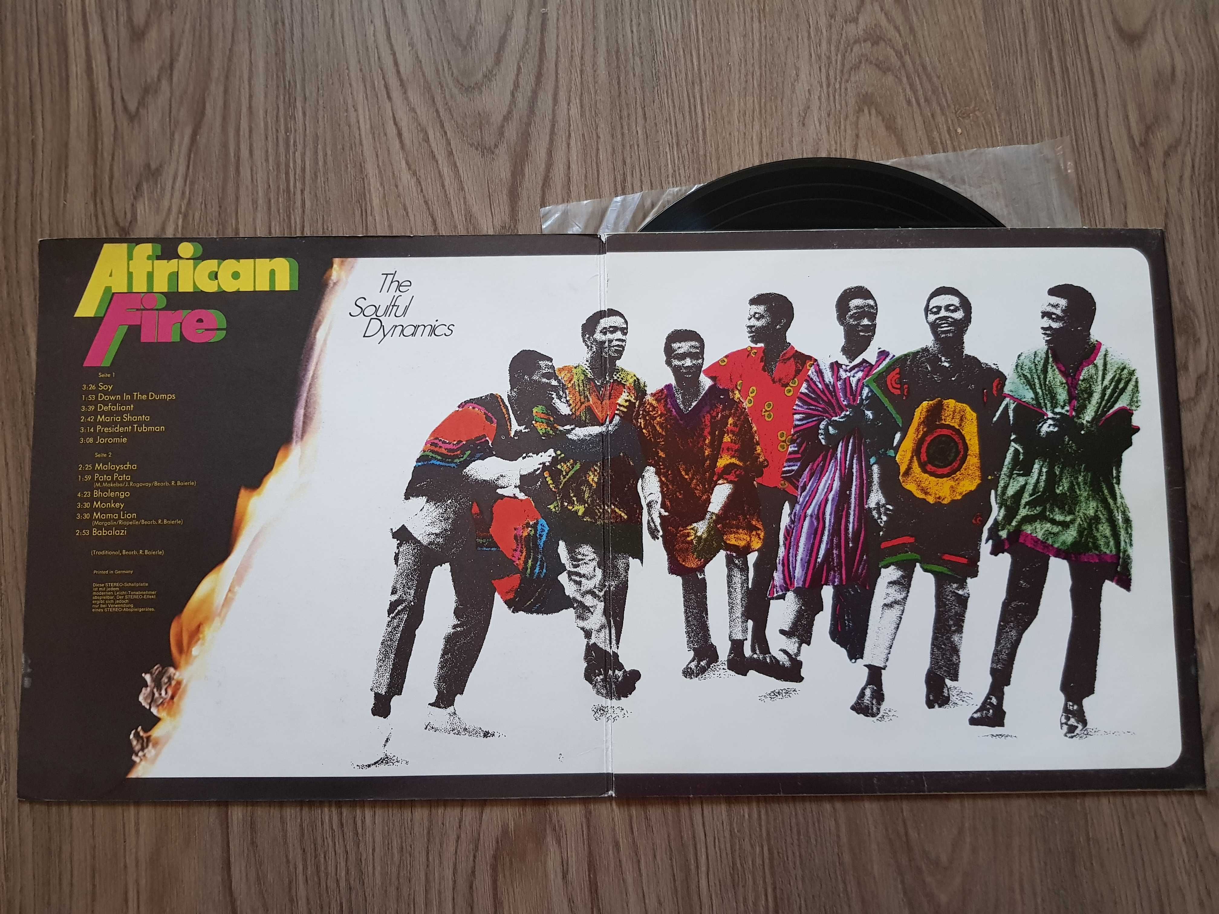 The Soulful Dynamics ‎– African Fire LP*729