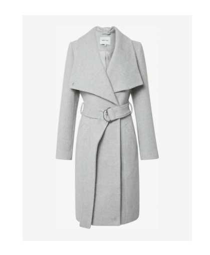 Sobretudo cinza claro About You