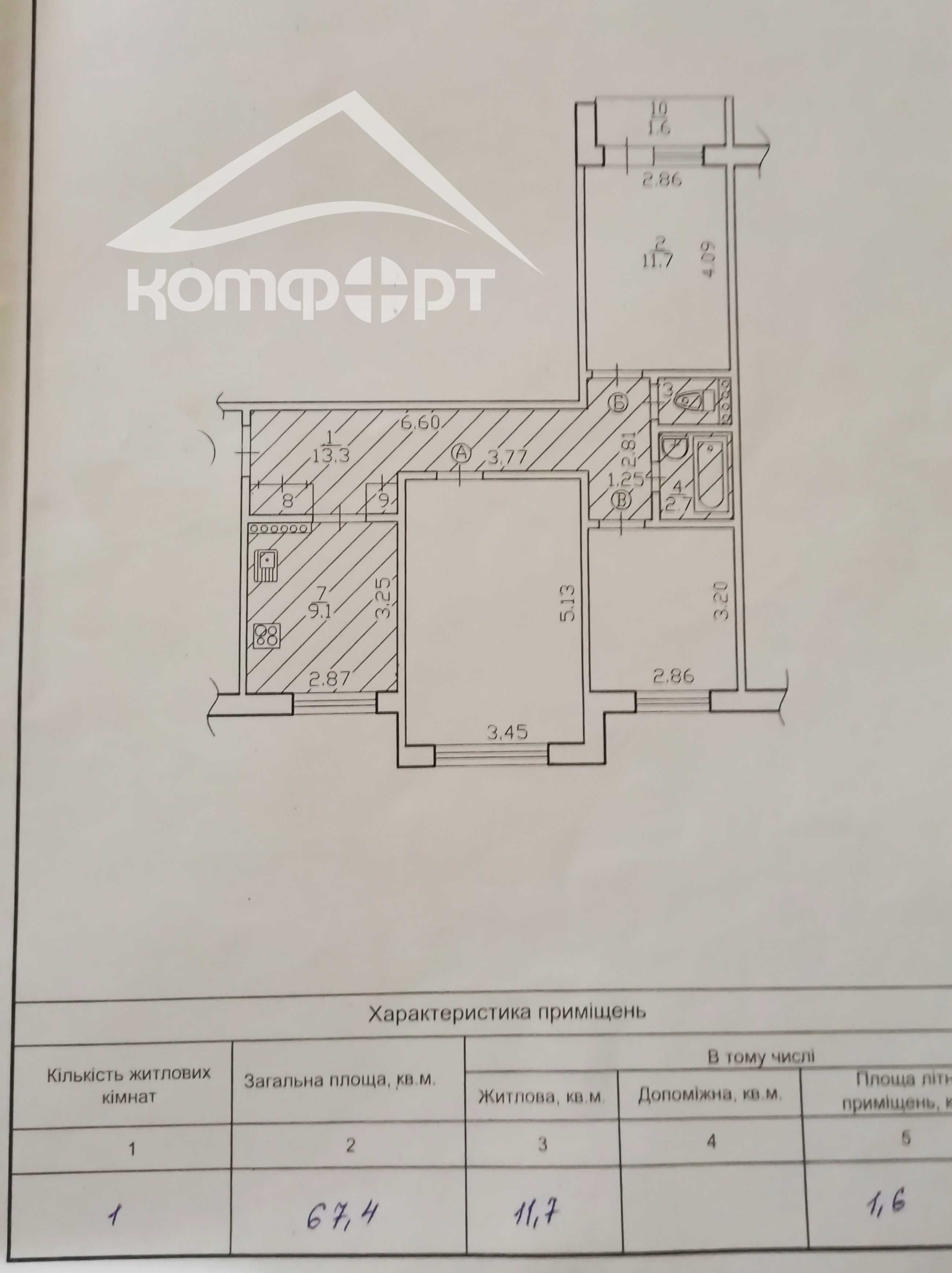 Продам КІМНАТУ з БАЛКОНОМ в гуртожитку (Таллінський квартал)