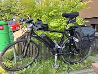 Rower elektryczny MTB z napędem 48V, gotowy do jazdy