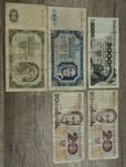 Mix banknotów stare