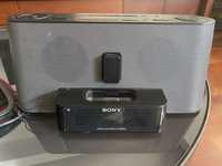 Sony Modelo ICF-CS10iP iPod Docking Station Com Am/fm Rádio-relógio