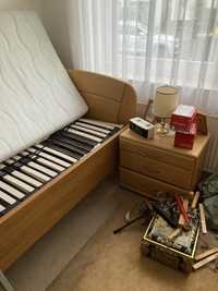 Łóżko z szafka nocna
